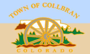 [flag of Colbran, Colorado]