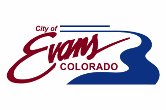 [Flag of Evans, Colorado]
