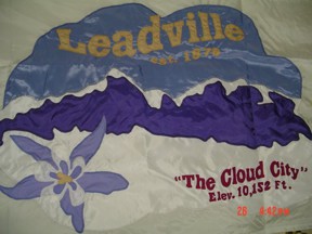 [flag of Leadville, Colorado]