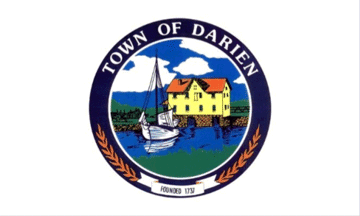 [flag of Darien, Connecticut]