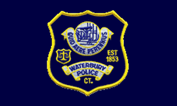 [flag of Waterbury Police, Connecticut]