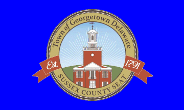 [flag of Georgetown, Delaware]