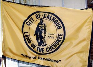 [Flag of Calhoun, Georgia]