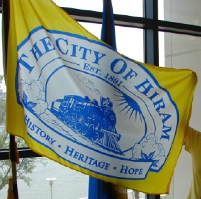 [Flag of Hiram, Georgia]