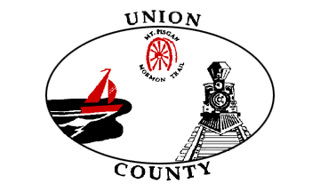 [Former Flag of Union County, Iowa]