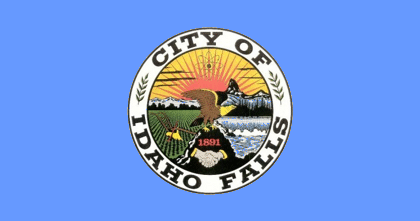 [Flag of Idaho Falls, Idaho]