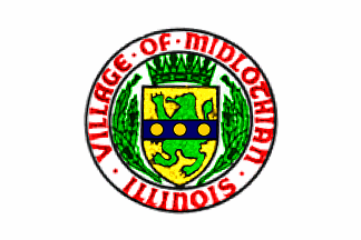 [Midlothian, Illinois flag]