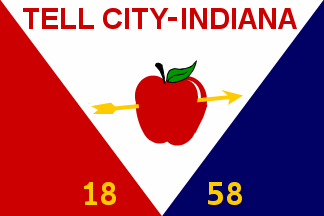 [Flag of Tell City, Indiana]