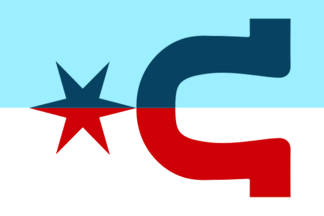 [Flag of Caldwell, Kansas]