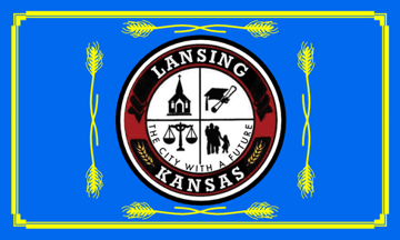 [Lansing, Kansas flag]
