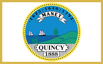[Flag of Quincy, Massachusetts]