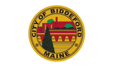 [Flag of Biddeford, Maine]