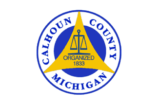 [Flag of the Calhoun County, Michigan]
