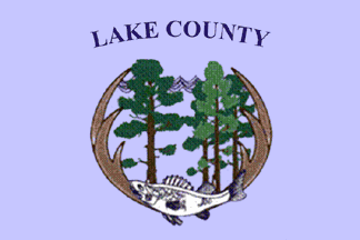 [Flag of Lake County, Michigan]