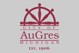 [Flag of Au Gres, Michigan]