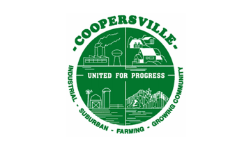[Flag of Coopersville, Michigan]
