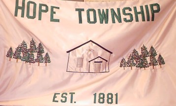 [Flag of the Hope Township, Michigan]