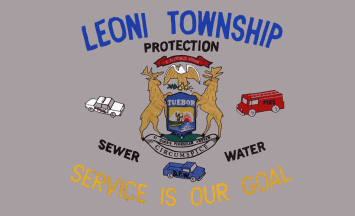 [Flag of Leoni Township, Michigan]