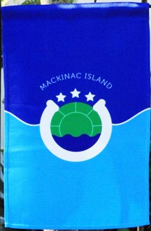 [Flag of Mackinac Island, Michigan]