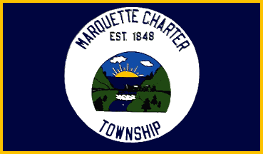 [Flag of Marquette Twp, Michigan]