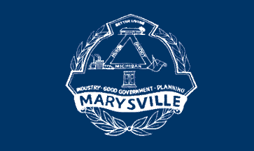 [Flag of Marysville, Michigan]
