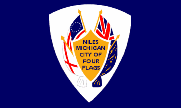 [Flag of Niles, Michigan]