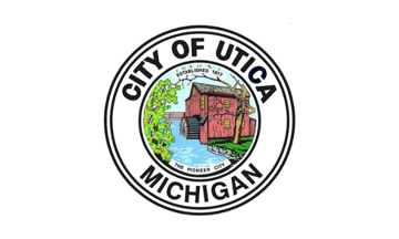 [Flag of Utica, Michigan]