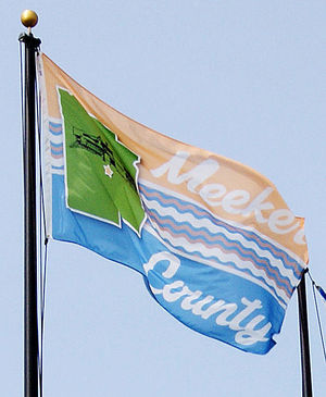 [flag of Meeker County, Minnesota]