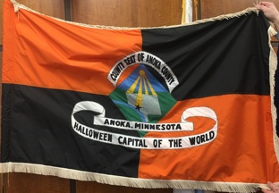 [flag of Anoka, Minnesota]