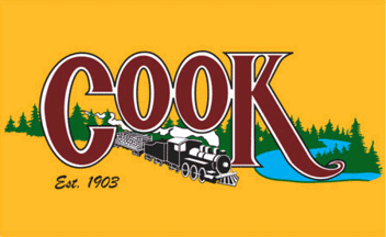 [Flag of Cook, Minnesota]