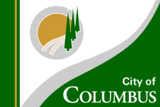 [flag of Columbus, Minnesota]