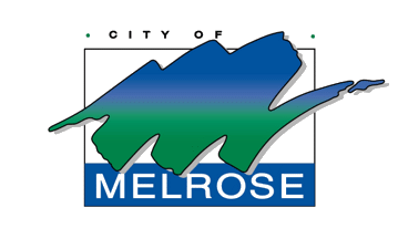 [flag of Melrose, Minnesota]
