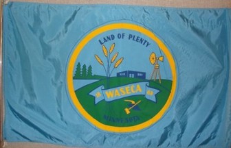[flag of Waseca, Minnesota]