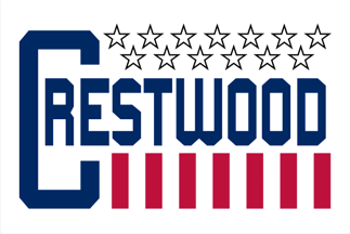 [flag of Crestwood, Missouri]