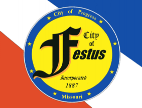 [flag of Festus, Missouri]