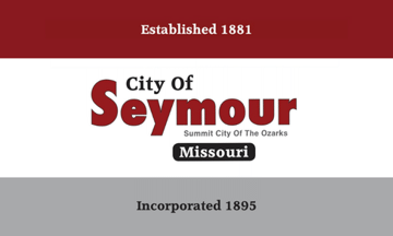 [flag of Seymour, Missouri]