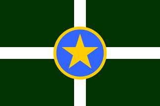 [flag of Jackson, Mississippi]
