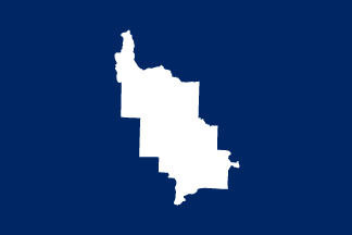 [1960 flag of Lewis and Clark County, Montana]