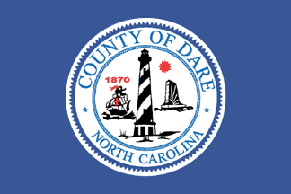 [Flag of Dare County, North Carolina]