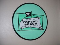 [Flag of Town of Topsail Beach, North Carolina]
