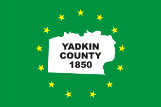[Flag of Yadkin County, North Carolina]