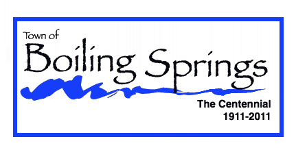 [Centennial Flag of Boiling Springs, North Carolina]