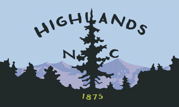 [Flag of Highlands, North Carolina]