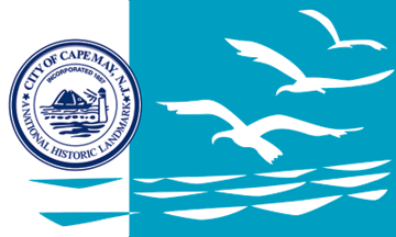 [Flag of Cape May City, New Jersey]
