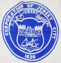 [Detail of Flag of Jersey City, New Jersey]
