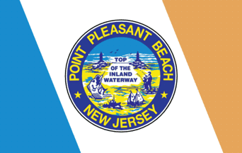 [Flag of Point Pleasant Beach, New Jersey]