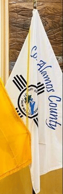 [Flag of Los Alamos County, New Mexico]