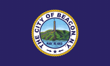 [Flag of City of Beacon, New York]