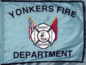 [Fire Dept. Flag of Yonkers, New York]