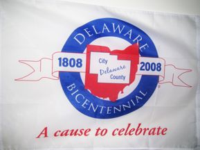 [Bicentennial Flag of Delaware County, Ohio]